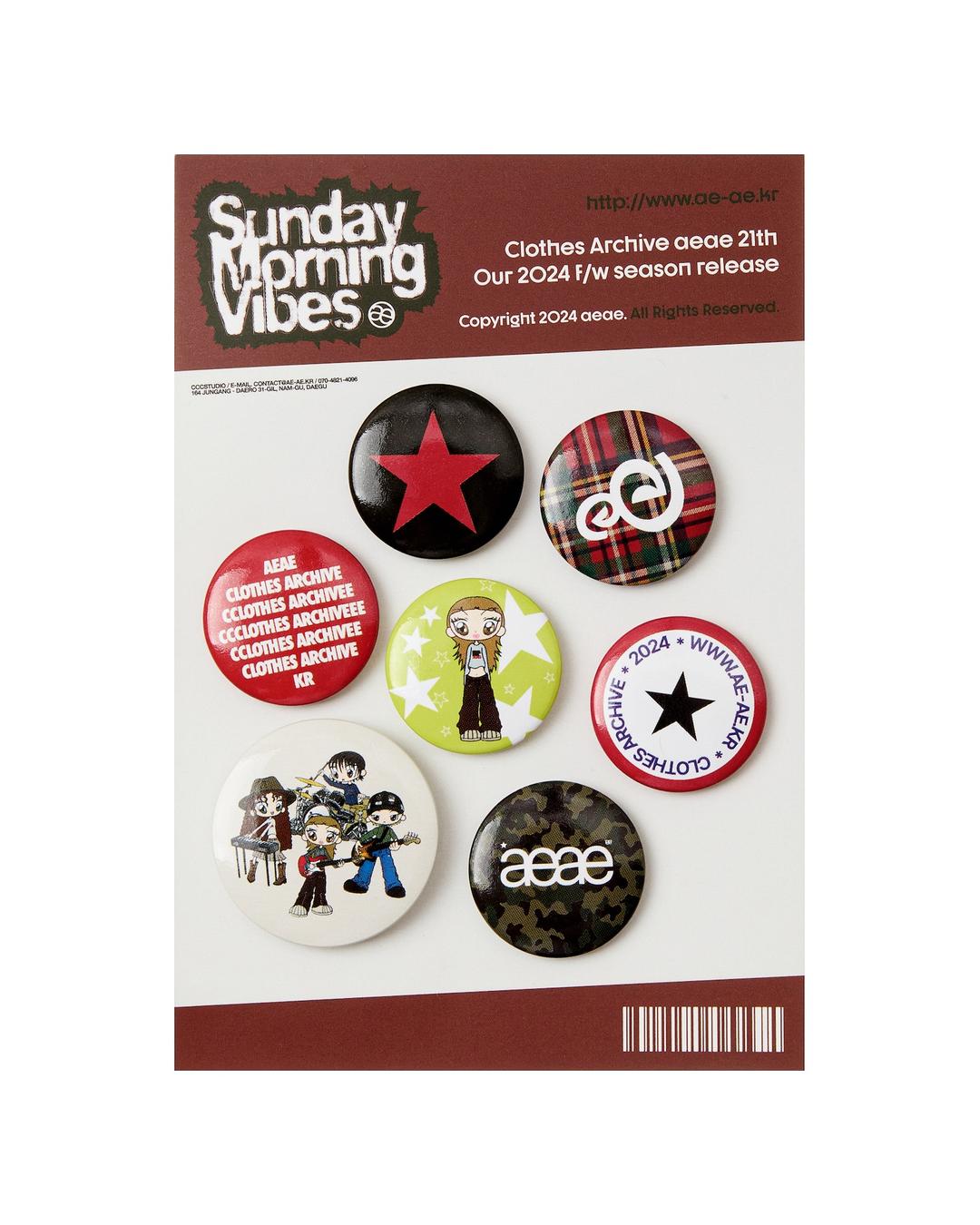 AEAE BAND BADGES [MULTI]