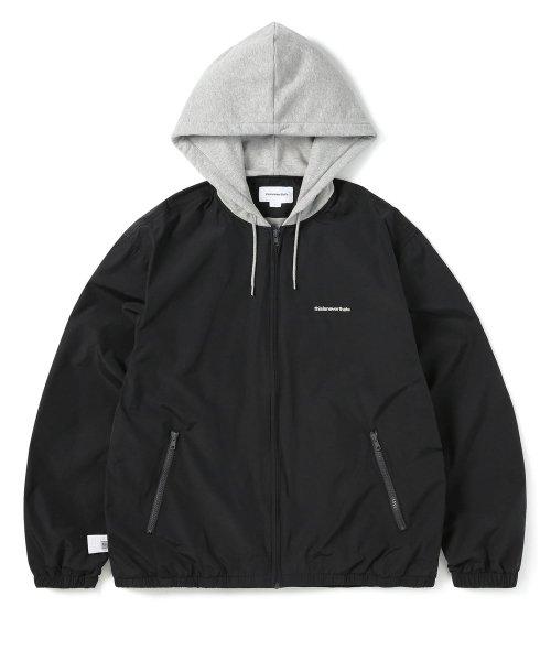 T-Logo Sweat Lining Jacket Black