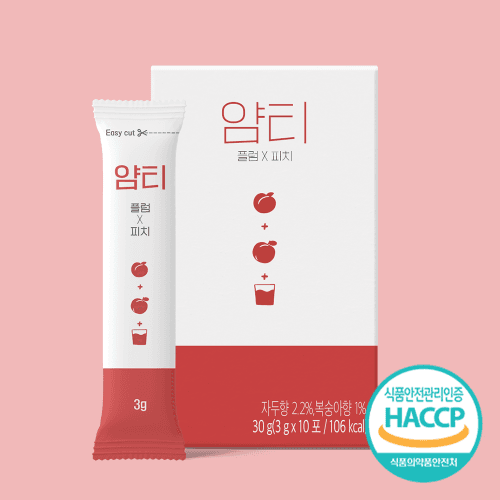 [공식몰 특가] 얌티 플럼 피치