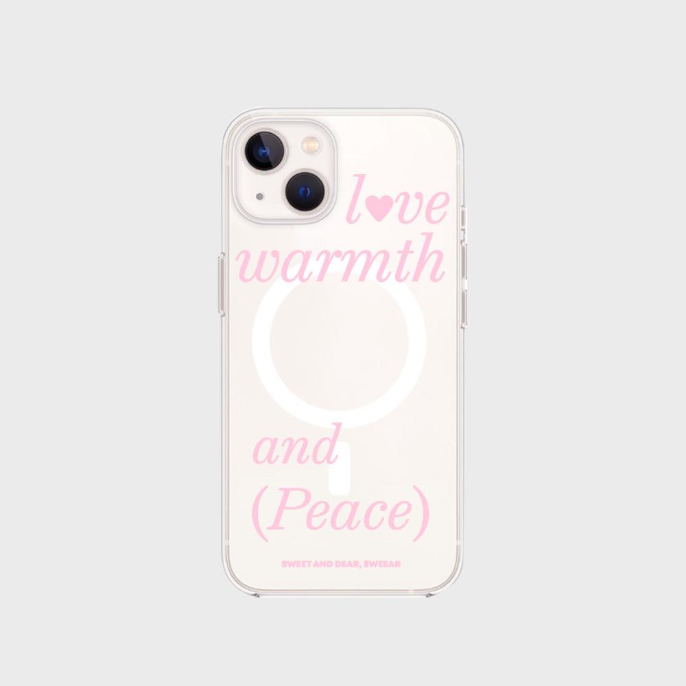 맥세이프 LOVE&WARMTH CASE (2COLORS)