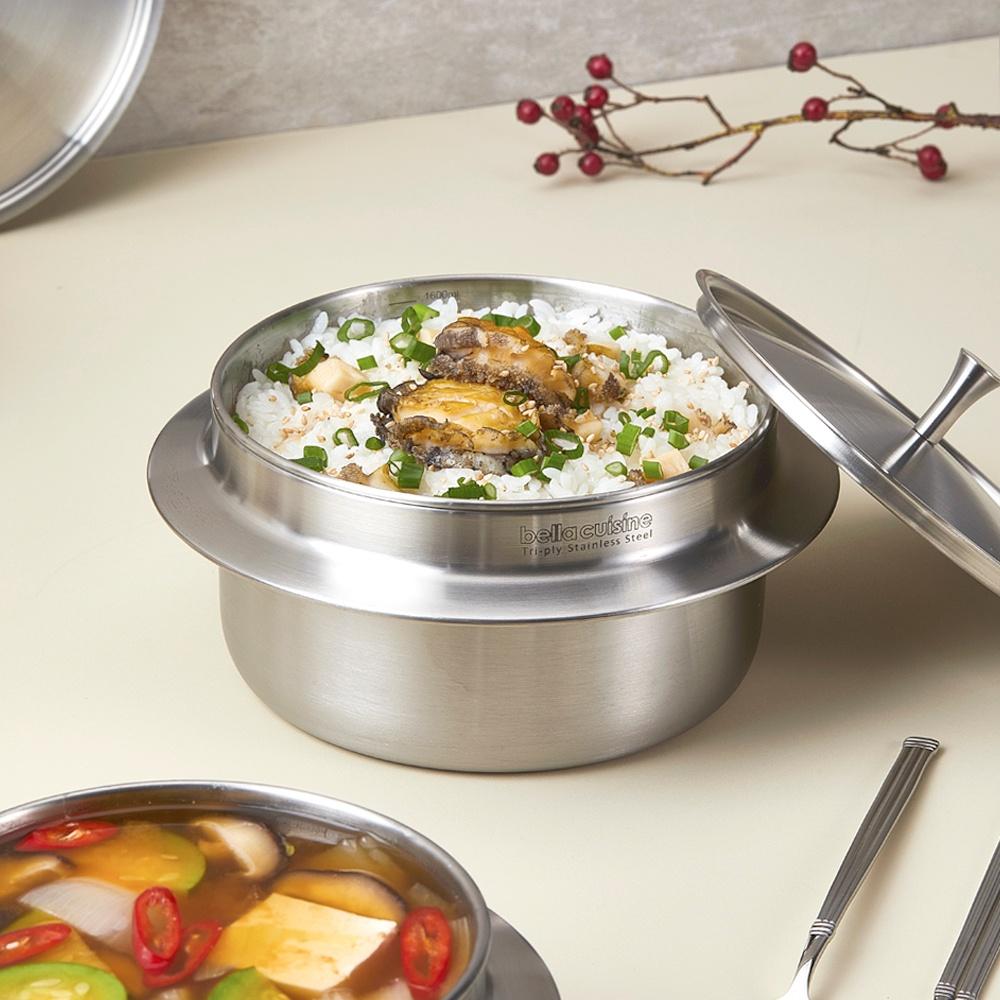 벨라쿠진 통3중 16cm 뚝배기/찌개 냄비