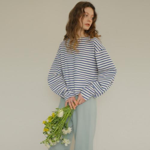 UHOWS Balloon Stripe T-Shirt_Blue