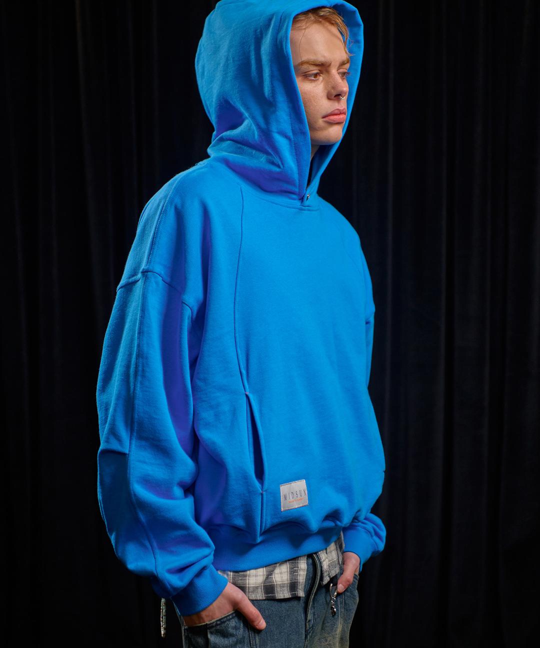Radiant Youth Hoodie-Ocean Blue