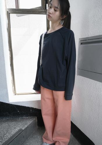 에프터먼데이 raglan stitch T-shirt (5c)