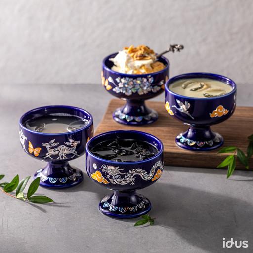 <B급할인>자개 품은 요술잔_차가운물에 색이변해요