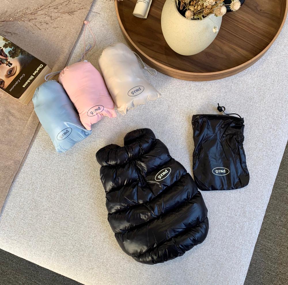 샵미니스 강아지옷 경량 말랑파우치 패딩 S-XXL