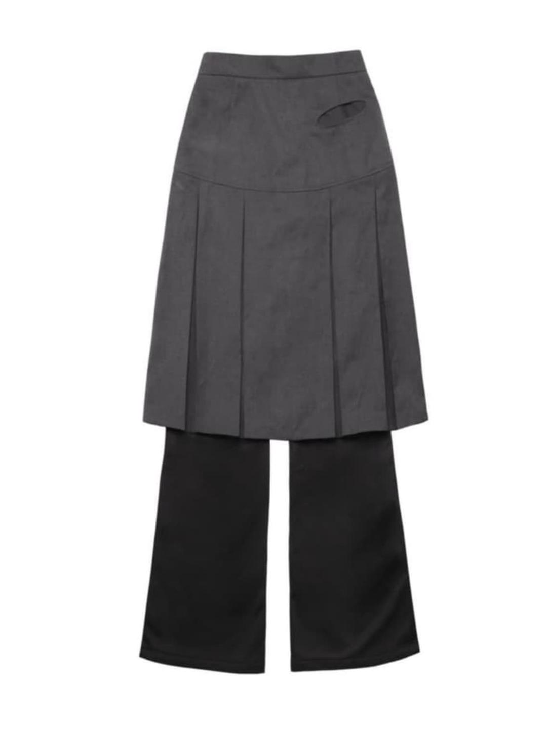 1size 오호스 져지플리츠 스커트팬츠 | 후루츠패밀리