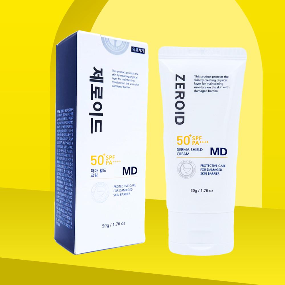 제로이드 선크림 더마쉴드크림 MD 엠디 혼합자차