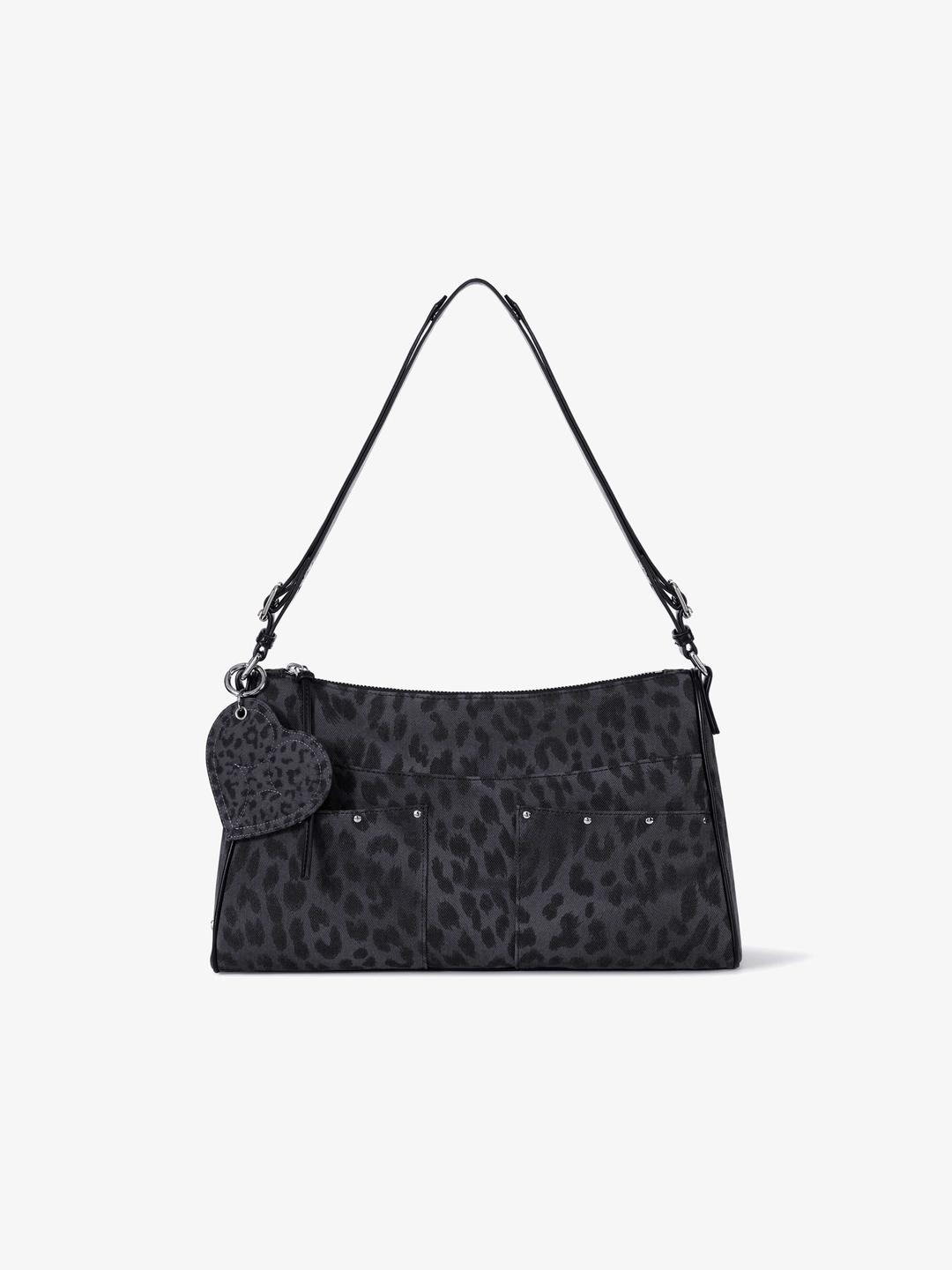 BASH BAG SET - LEOPARD BLACK