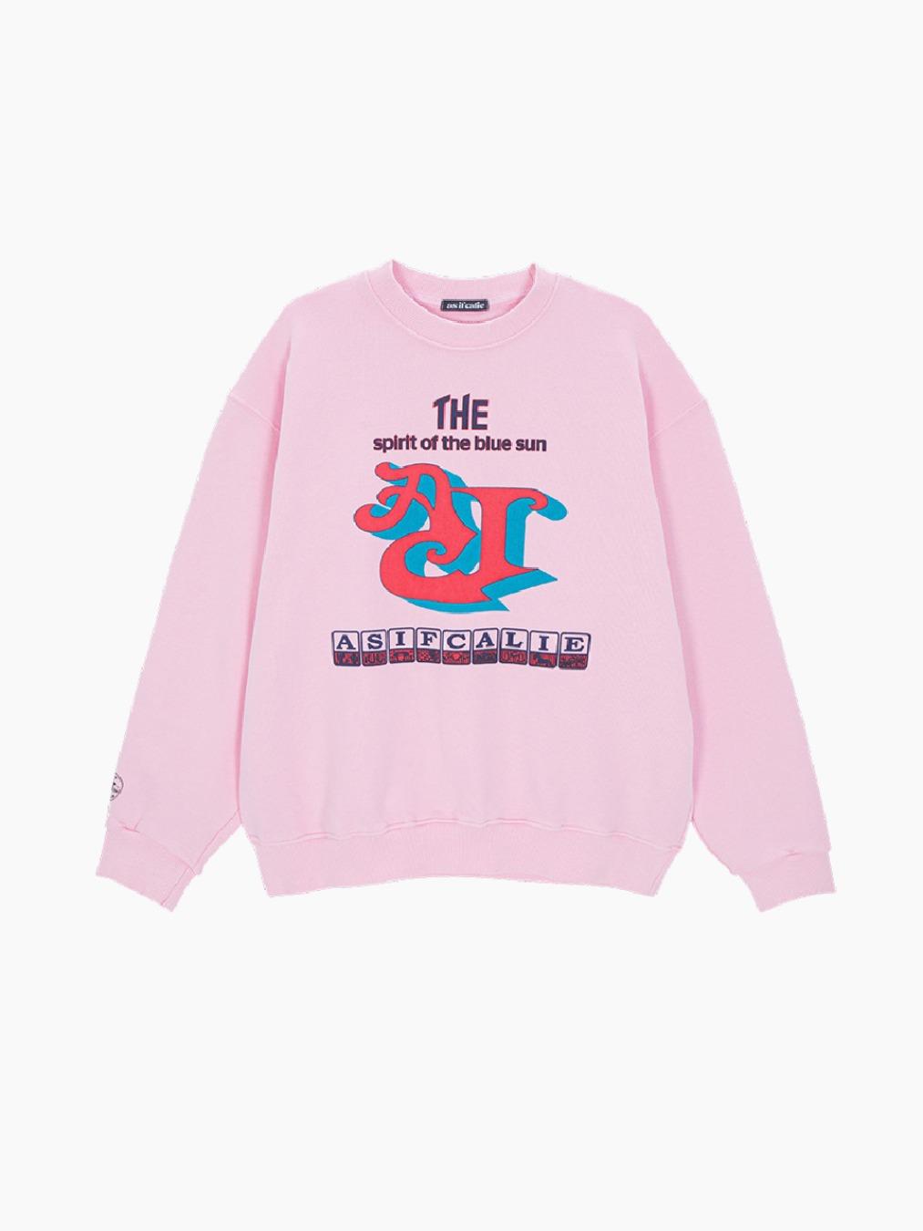 GOLD RUSH SWEATSHIRT PINK