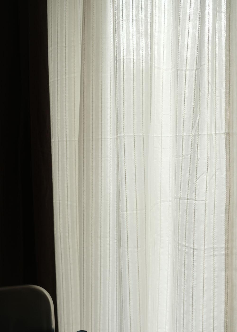 Rustic curtain - Off white