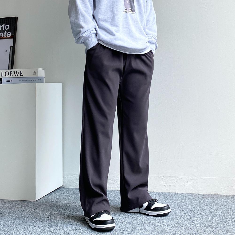 소프트 트윌 세미 와이드팬츠 5color.