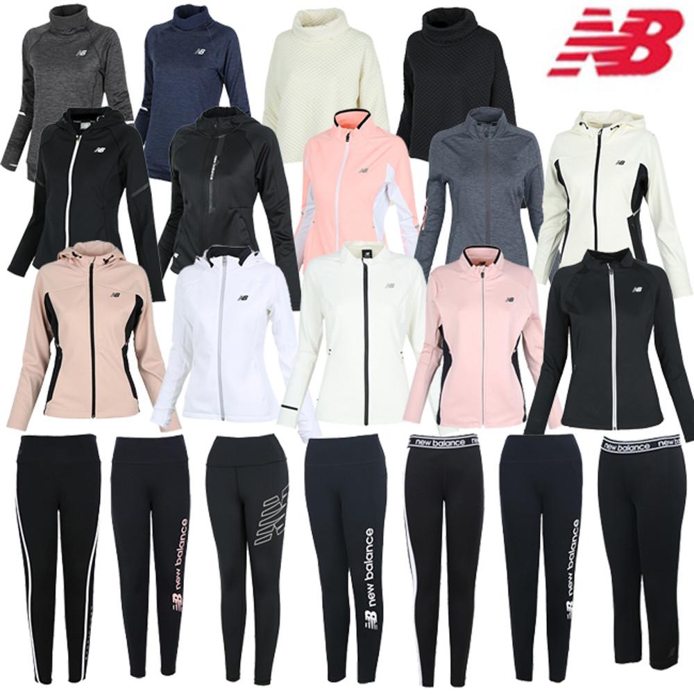 뉴발란스 여성 트레이닝 세트 후드집업 후드티 긴바지 츄리링바지 기모 져지 운동복 헬스복