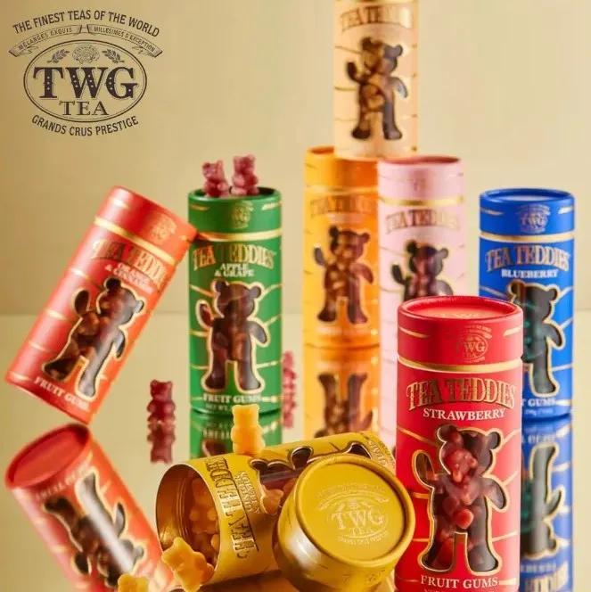 TWG 싱가포르 티테디 Tea Teddies 티젤리 8종 200g