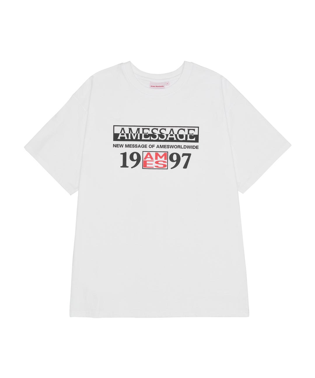 19AMES97 TEE WHITE