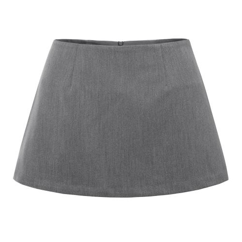Mini Skirt Pants (gray)