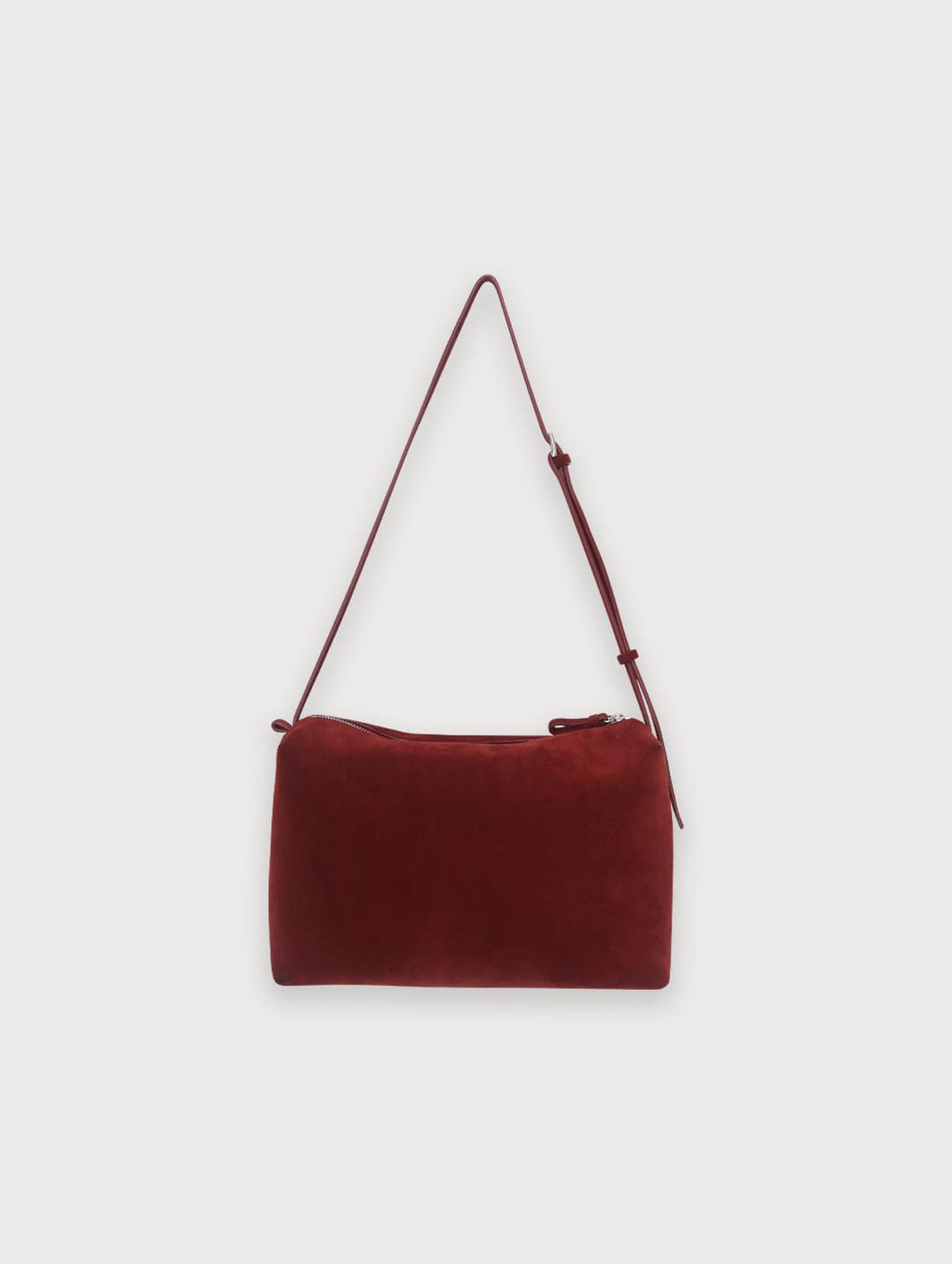 ARO SUEDE BAG - ROMANTIC RED