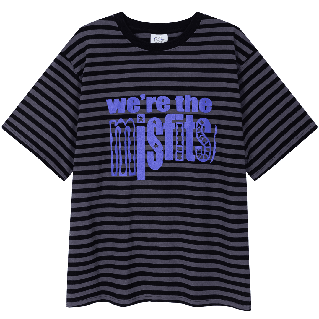 we're misfits T-SHIRTS (Black/Gray)