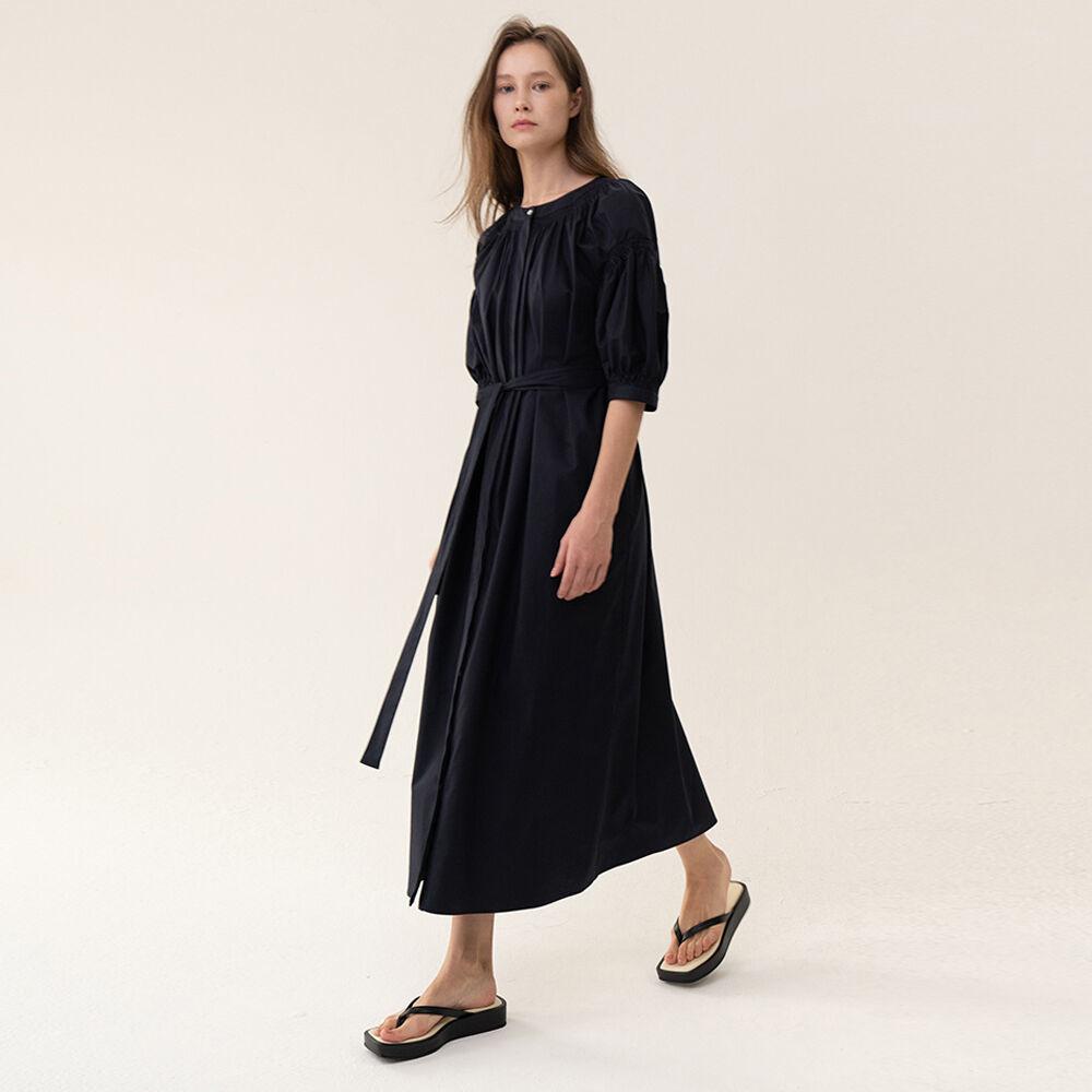 [ESSENTIAL] Original Balloon Dress Navy