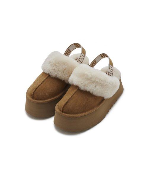 로고 밴딩 플랫폼 샌들 (펀케트) W - 체스넛 / 1113474CHE