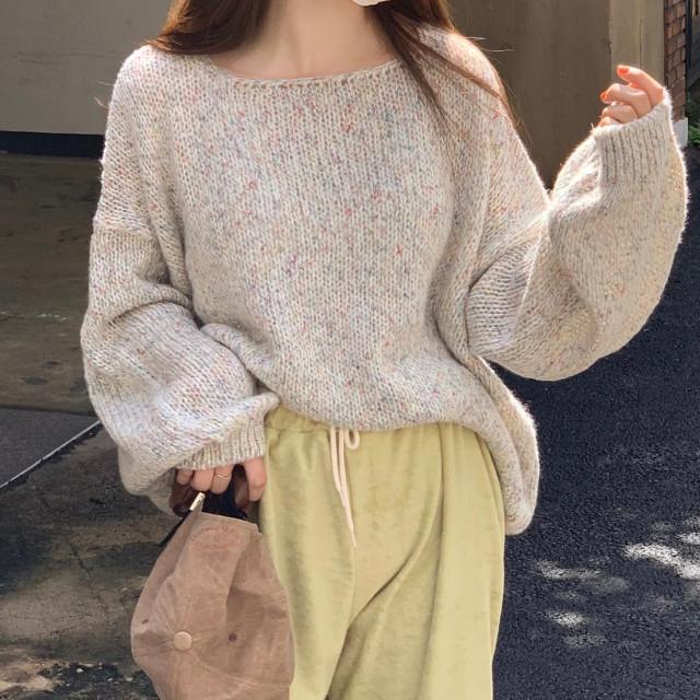 콕콕 네프 knit 오버핏 니트