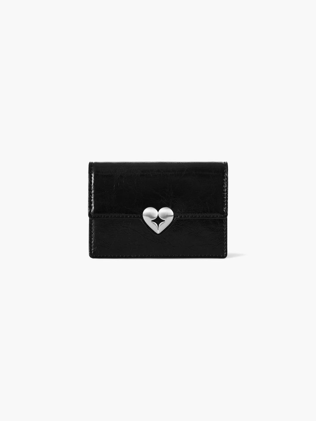 HEARTY ACCORDION POCKET - BLACK