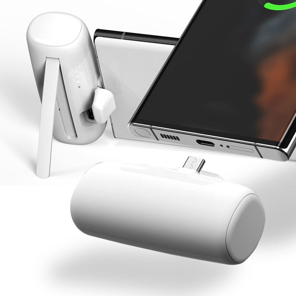 보조배터리 무선 충전 아이폰 도킹형 일체형 휴대용 미니 5000 C타입