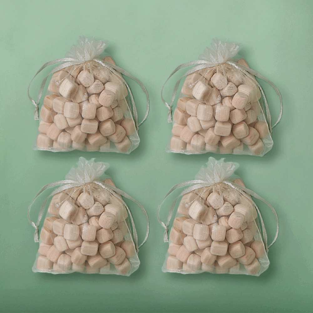 천연 옷장 방향제 탈취제 옷방 곰팡이 냄새 제거 편백큐브 200g