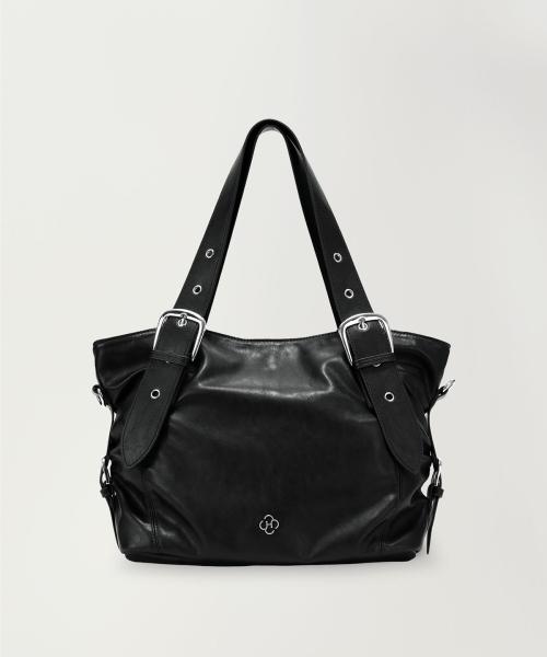 비비 버클 숄더백_블랙