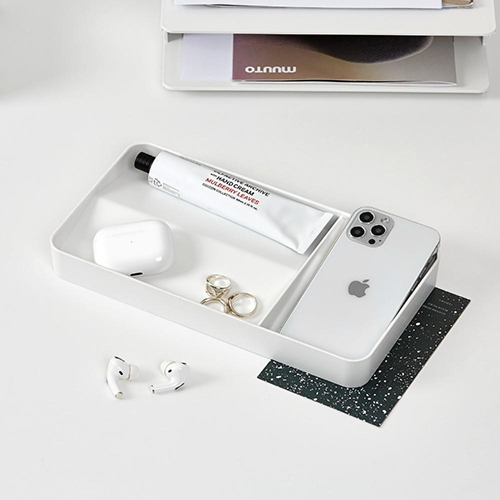 시스맥스 플립트레이 데스크 오거나이저 데스크테리어 책상 정리 정리함 책상꾸미기