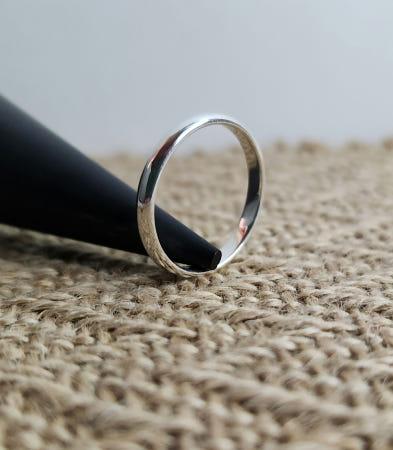 이런 상품 어때요? 실버 볼드 반지 2.5mm