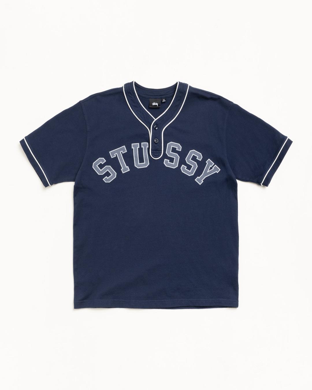 ARCH BASEBALL JERSEY - Navy / M