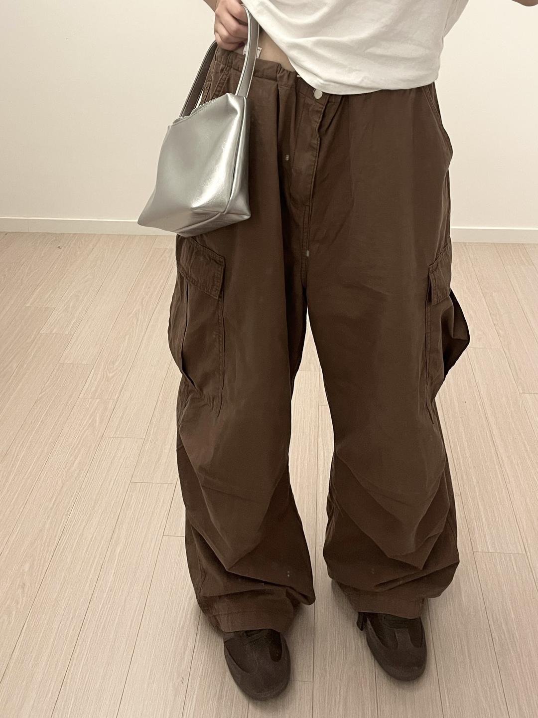 Big Cargo String Pants (3colors) * UNISEX
