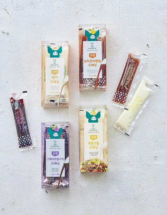 [피그인더가든] 드레싱 4종