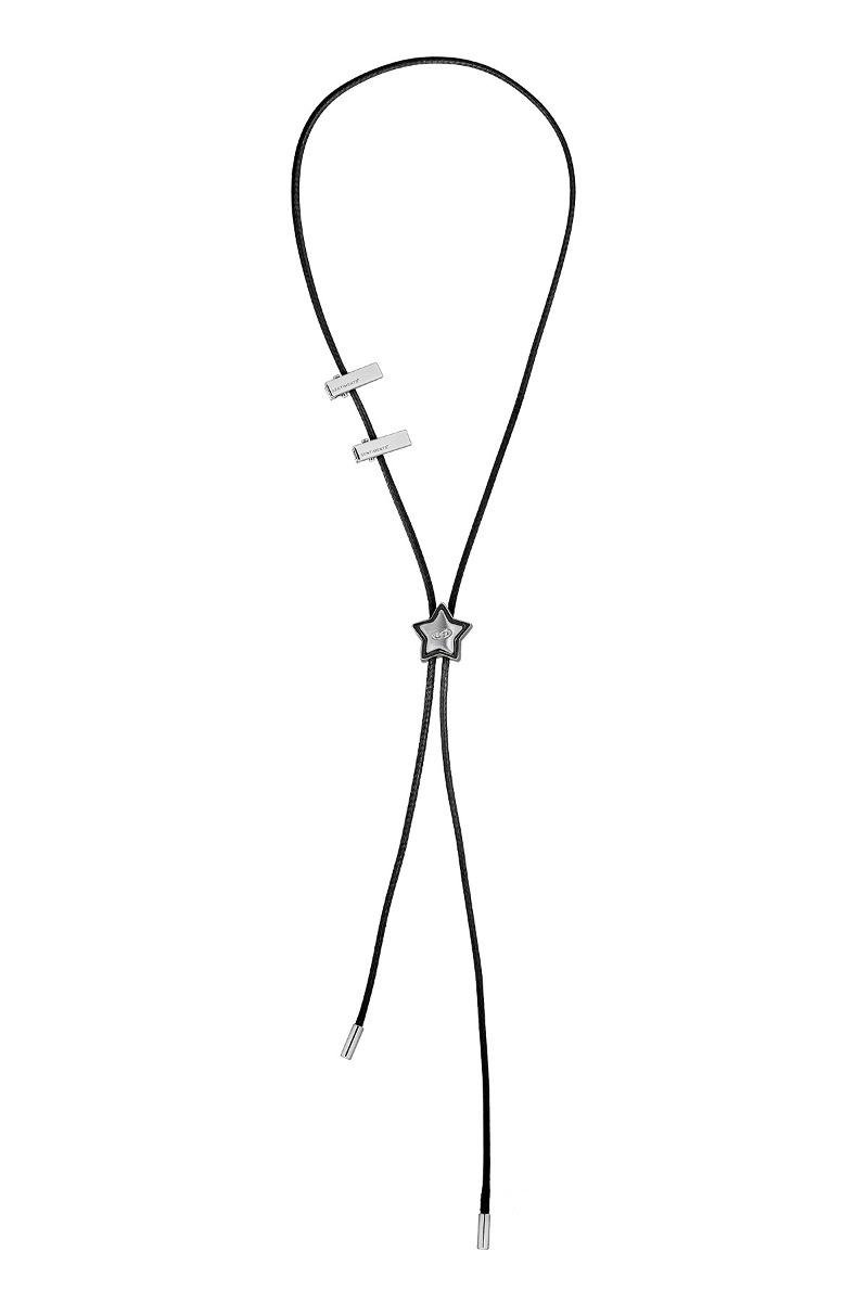 NO.482 [SILVER] STAR CODE LOCK NECKLACE