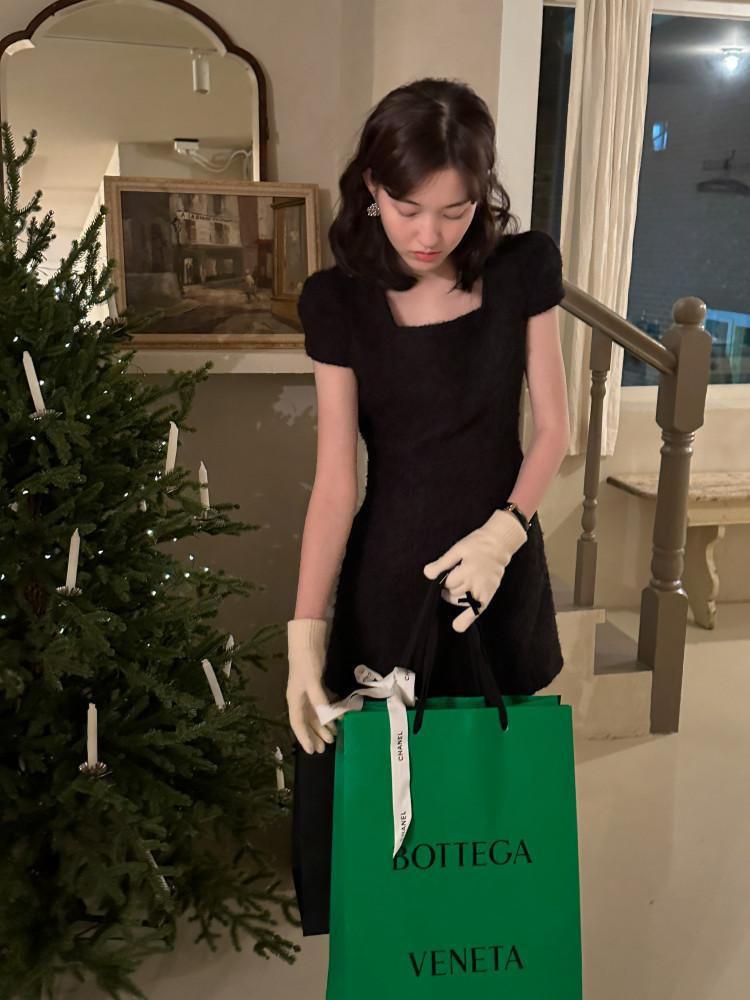 오드리 스퀘어미니원피스(3colors)