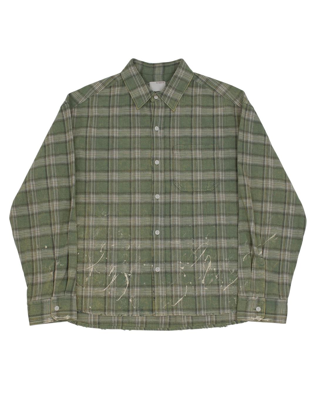 [OSCITARE] VTG LUMBERJACK SHIRTS (GREEN)