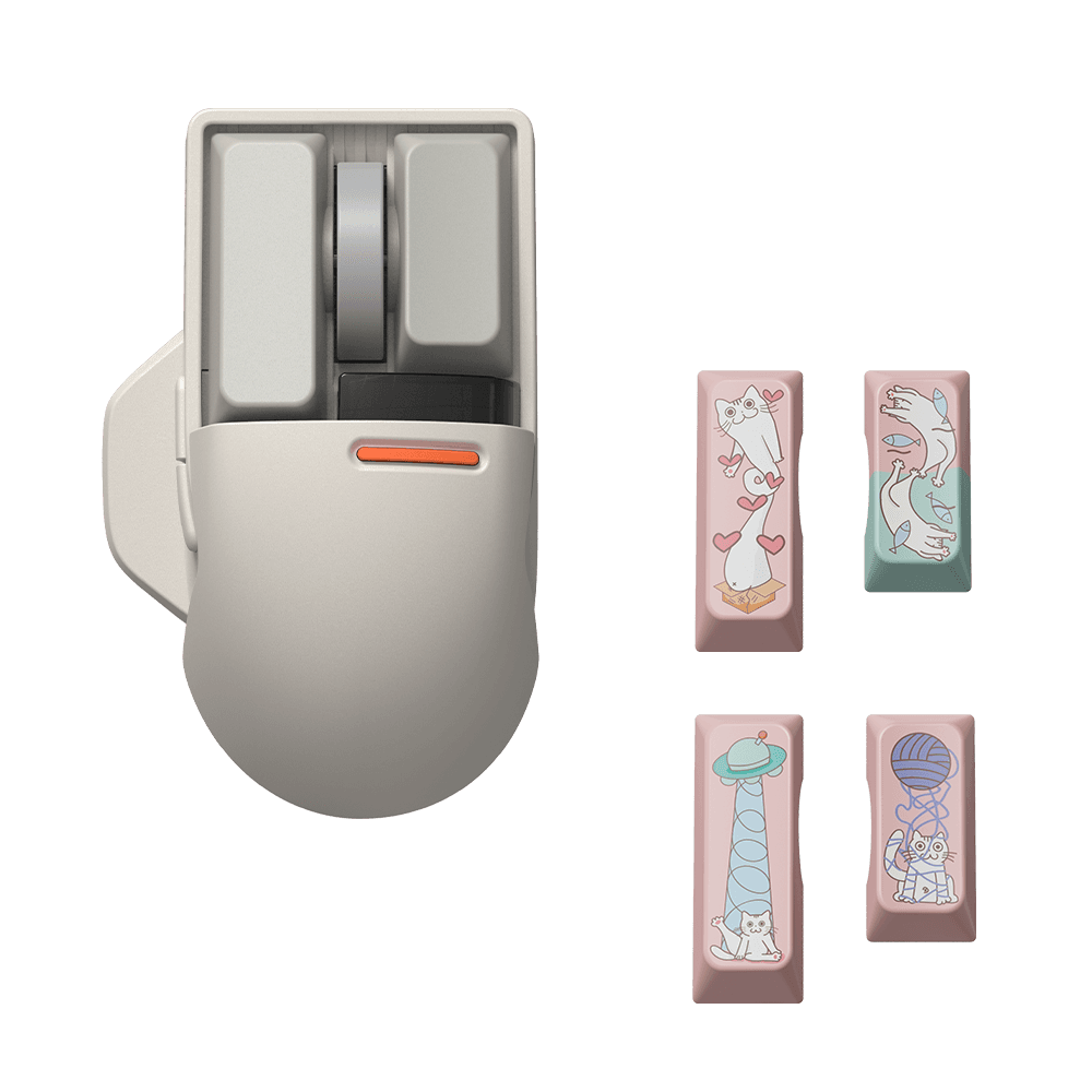 로프리 LOFREE TOUCH PBT Wireless Mouse - Block Version / Dear