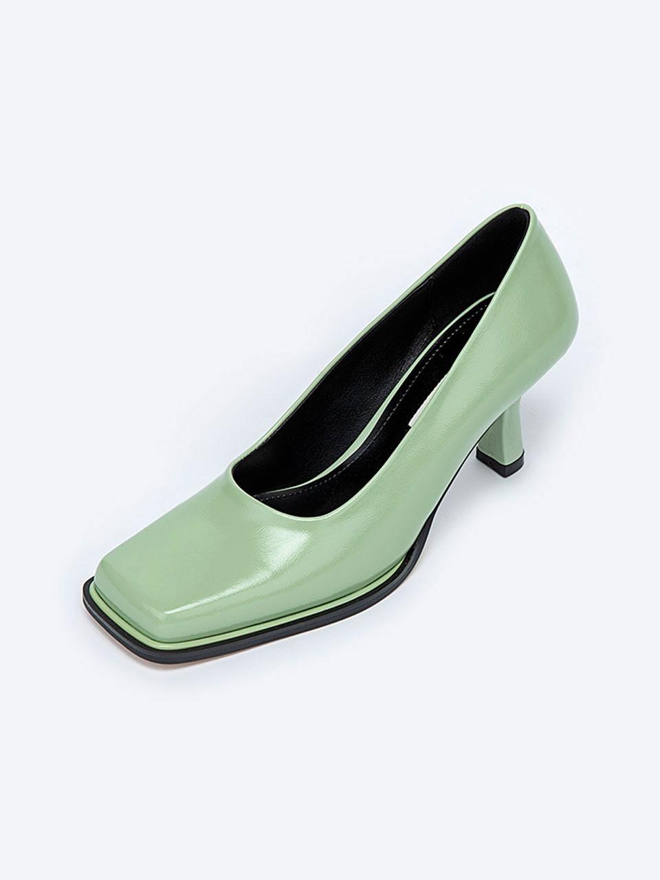 Square Toe Heel (Mint)