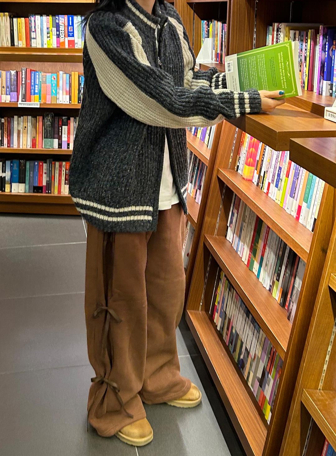 양기모 리본 팬츠 (3colors)