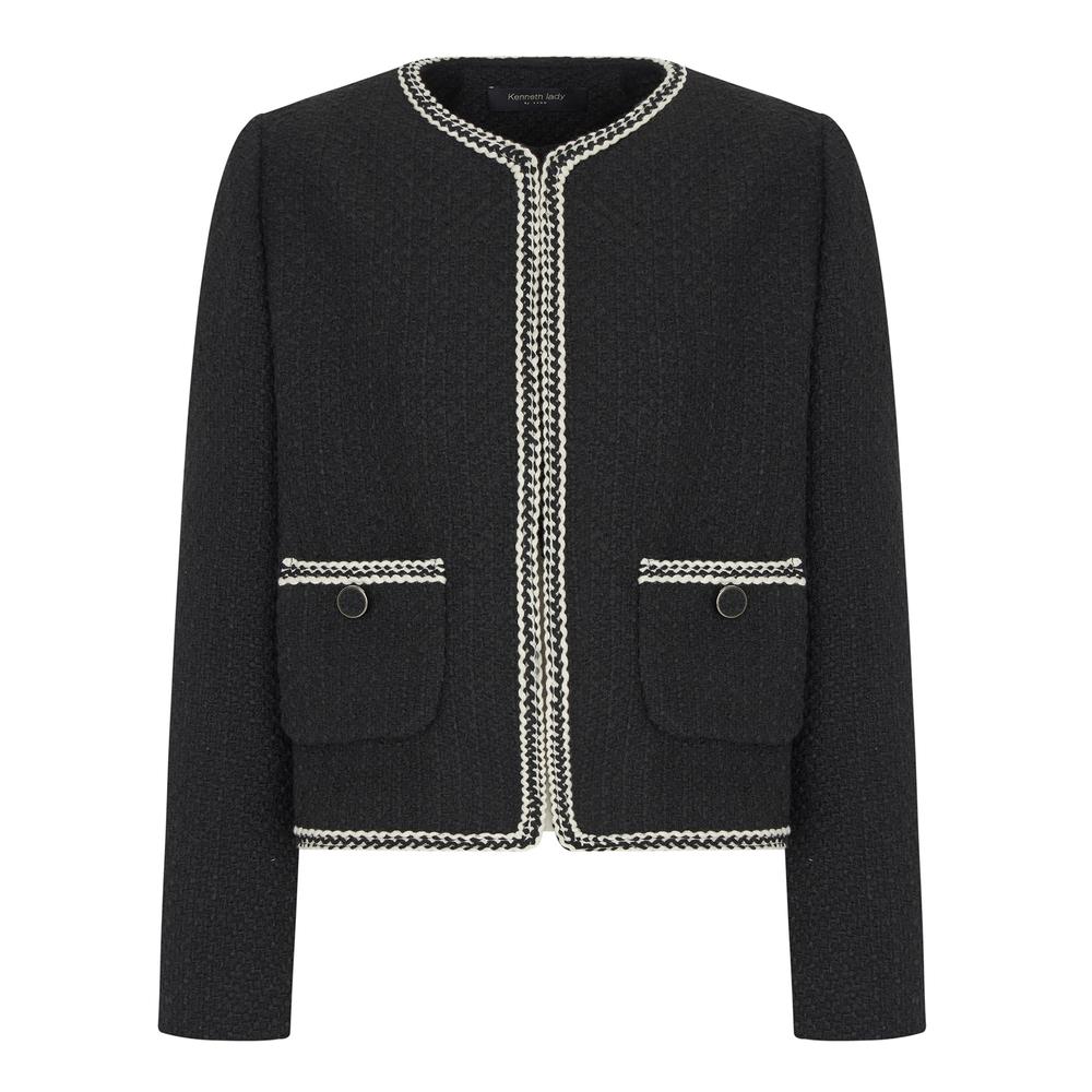 [케네스레이디] 헤이르 트위드 자켓 EGJKNA8300