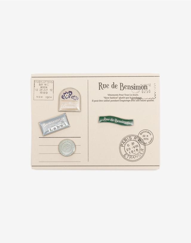 [22SS] BENSIMON BADGE SET
