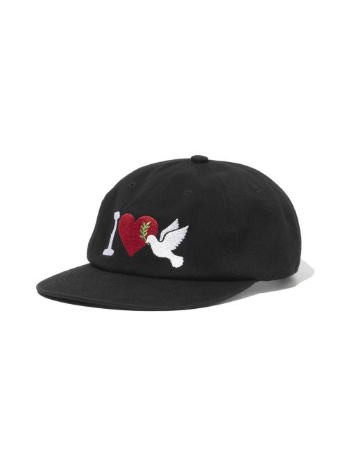 패슬(FASTLE)  I Love Peace Washed Cap Black - 사이즈 & 후기 | 무신사