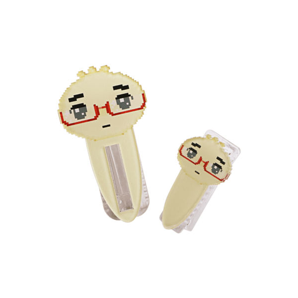안경만두 헤어핀 세트