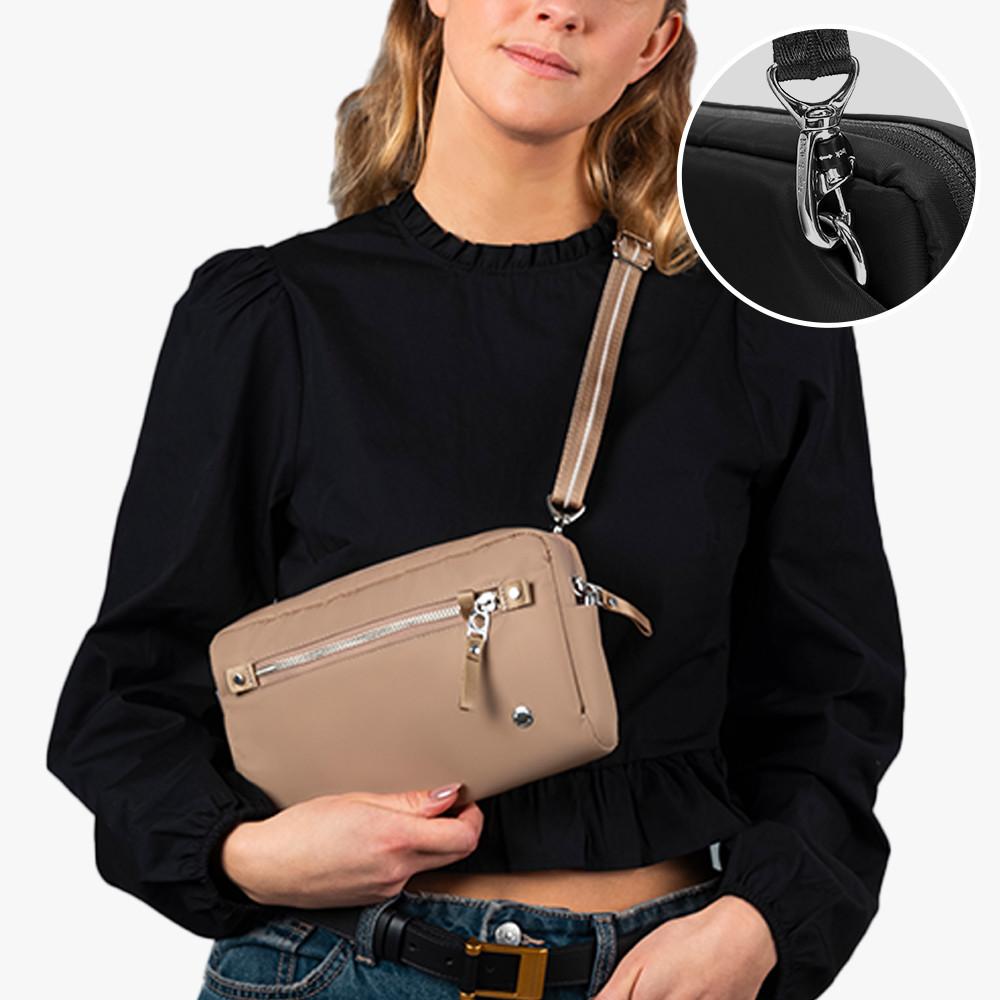 팩세이프 W 3in1 슬링백 (크로스백) 해외여행 도난방지 가방