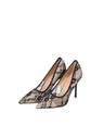 Lace stiletto heels / 스틸레토힐 힐 시스루스틸레토힐 봄슈즈 여름슈즈