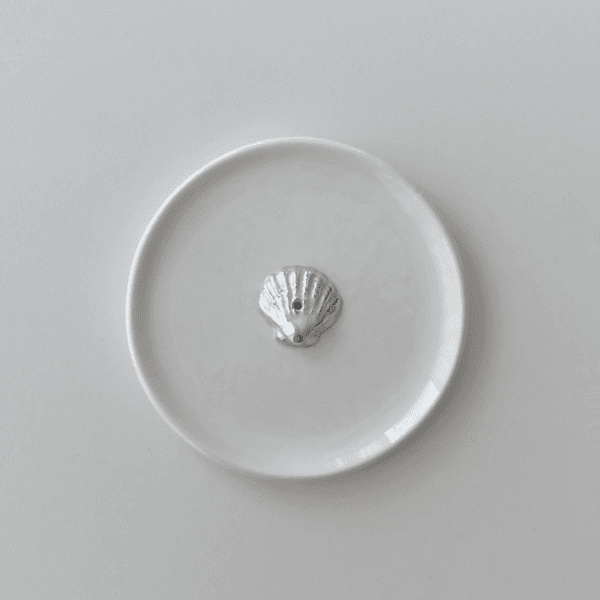 Sea shell incense holder