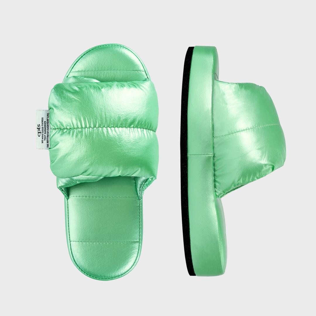 LIGHT CUSHIONED OFFICE & ROOM SHOES_MINT GREEN