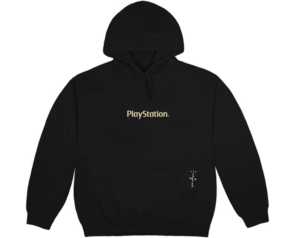 [관부가세포함 무료배송] 트래비스 스캇 플레이스테이션 5 후드 Travis Scott Motherboard II Hoodie Black 보레고