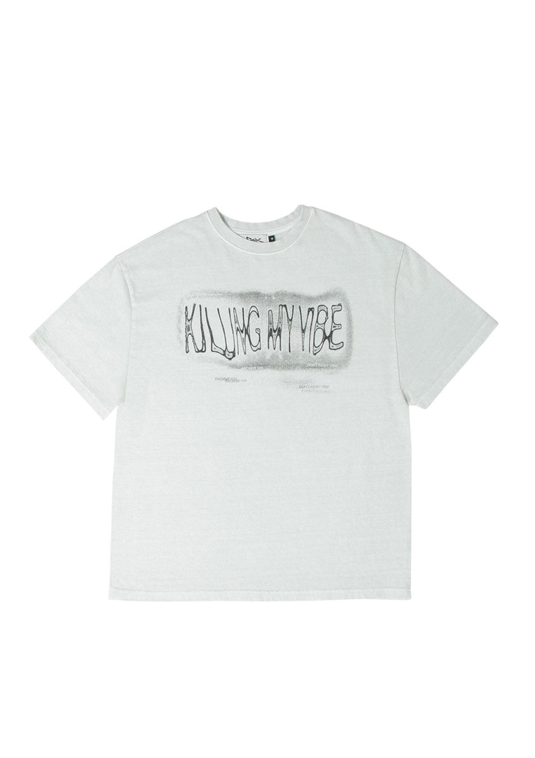 KMV pigment t-shirts - Light grey
